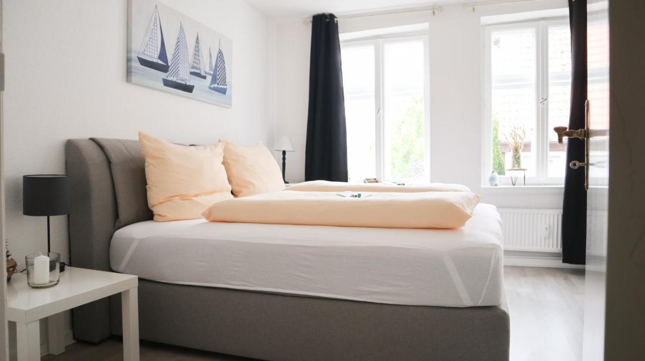 Appartement Kapitainskoje Direkt Am Hafen Flensburgs Extérieur photo